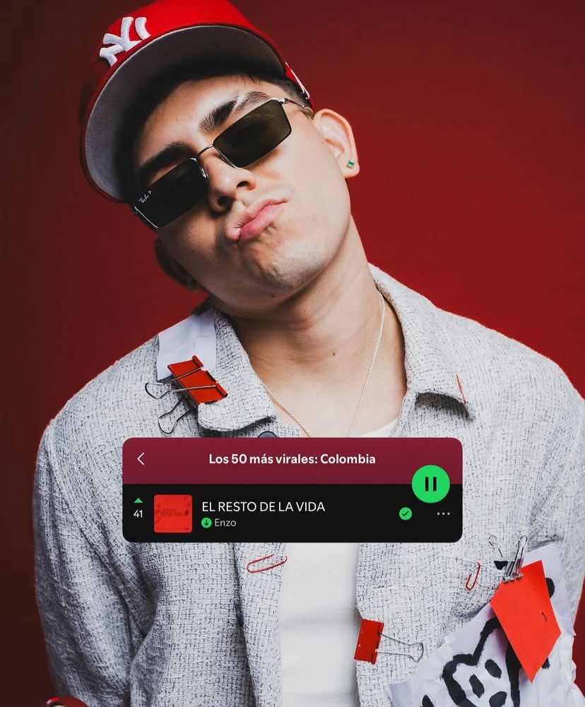 ENZO PRESENTA SU NUEVO SENCILLO “EL RESTO DE LAVIDA”