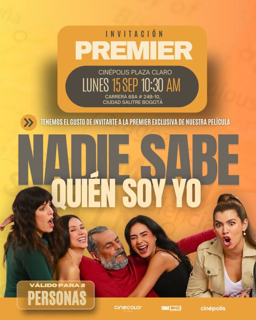 «Nadie sabe quien soy yo»