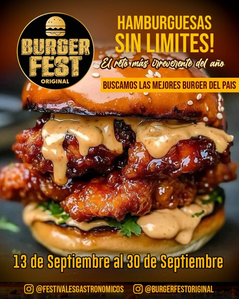 Llega a Colombia:  Burger Fest 2025!