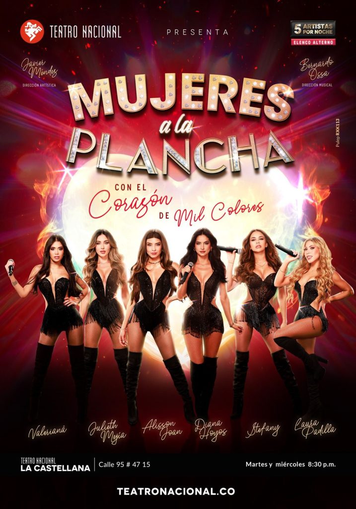 El Teatro Nacional estrena “Con el corazón de mil colores”, edición especial de Mujeres a la Plancha