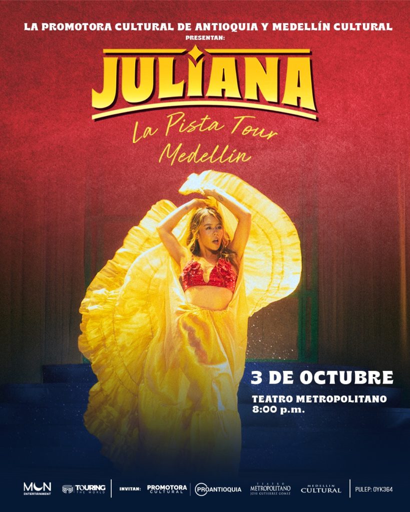 JULIANA ANUNCIA “LA PISTA TOUR”