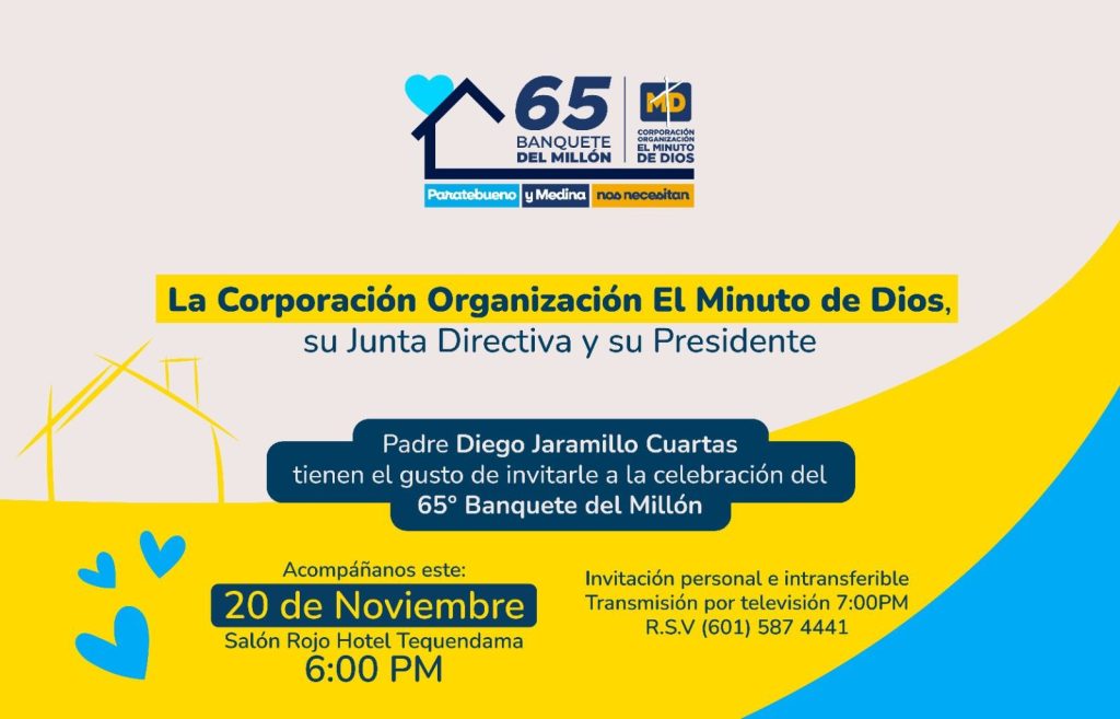 Nace el Banquete del Millón Digital: primera edición en streaming para inspirar a los jóvenes y a los colombianos en el exterior