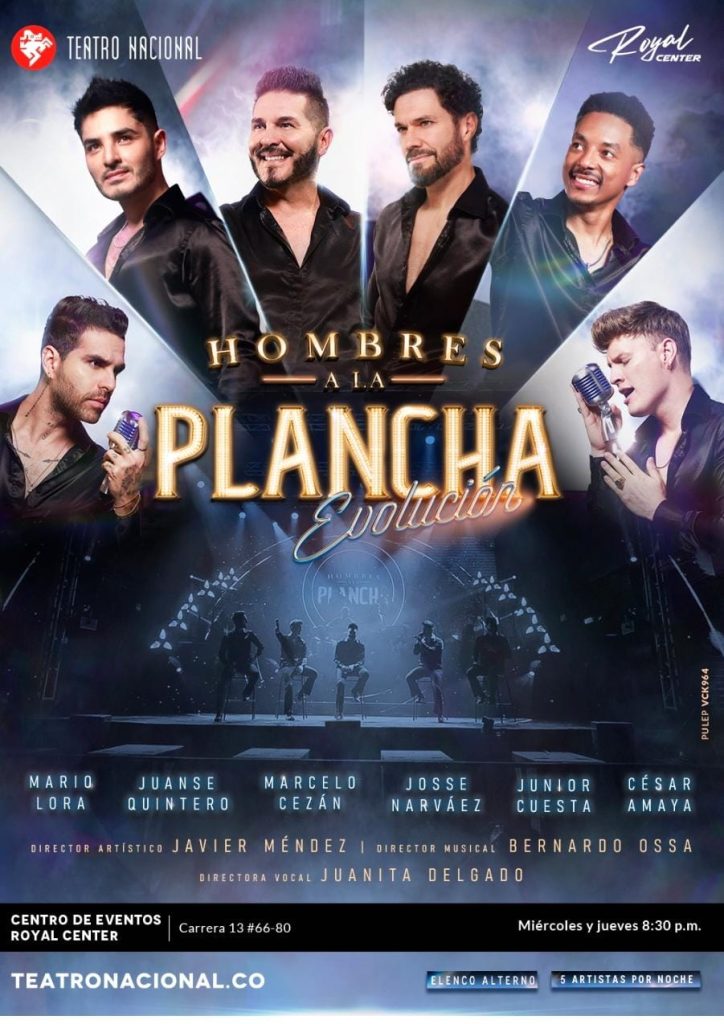 Hombres a la Plancha regresa con su temporada “Evolución” y suma a Jossé Narváez a este viaje musical inolvidable