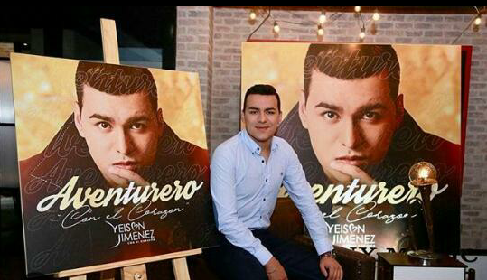 Yeison Jiménez primer artista en firmar con una disquera internacional