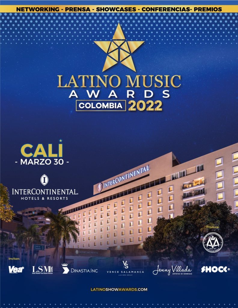 CALI, LA CAPITAL DE LA SALSA SE PREPARA PARA RECIBIR LA 12a EDICION DE LOS LATINO MUSIC CONFERENCE & AWARDS – TOUR 2022!