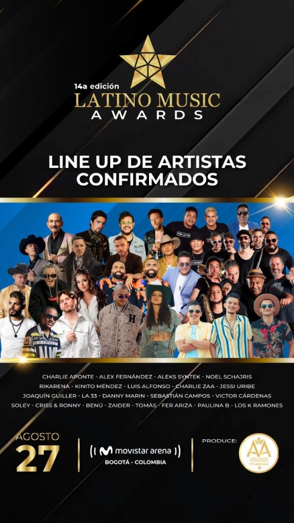 Latino Music Group se complace en anunciar la 14a edición de la Latino Music Conference & Awards,