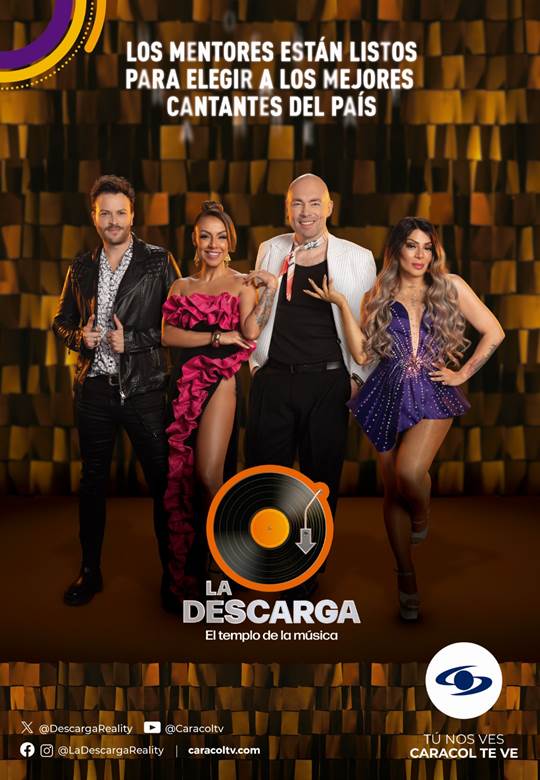 La descarga, el templo de la música, regresa a Caracol Televisión