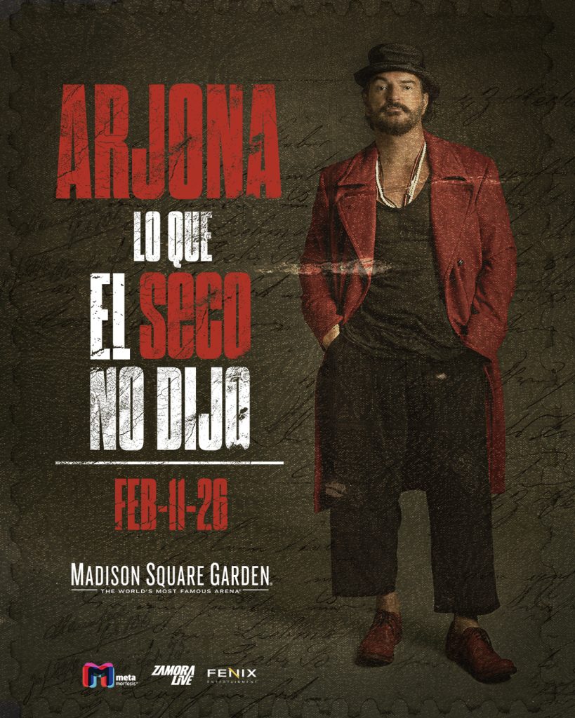 Ricardo Arjona vende en dos horas las boletas de sus 15 conciertos en Guatemala, se alista NY