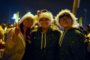 Soacha vivió una multitudinaria primera noche de novenas con un show de drones sin precedentes