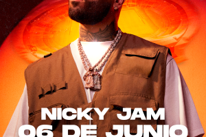 «TAMO ACTIVO TOUR”EL AVE FÉNIX LLEGA ESTE 6 DE JUNIO AL ESTADIO EL CAMPÍN NICKY JAM EN CONCIERTO