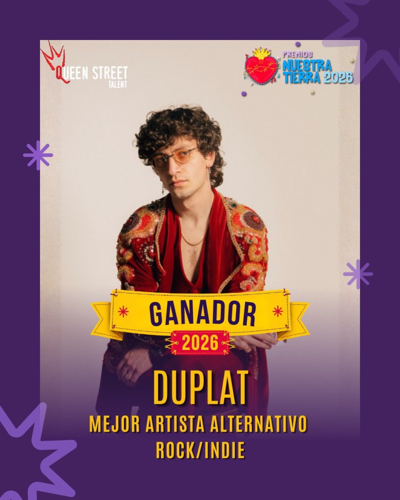 DUPLAT SE LLEVA A CASA, POR SEGUNDO AÑO CONSECUTIVO,EL GALARDÓN EN LA CATEGORÍA MEJOR ARTISTA ALTERNATIVO